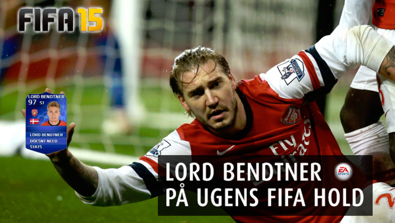 Lord Bendtner på ugens FIFA-hold