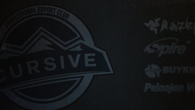 Cursive skifter ud lige før ESWC-kvalifikation