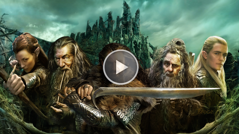 Se traileren til The Hobbit: The Desolation of Smaug
