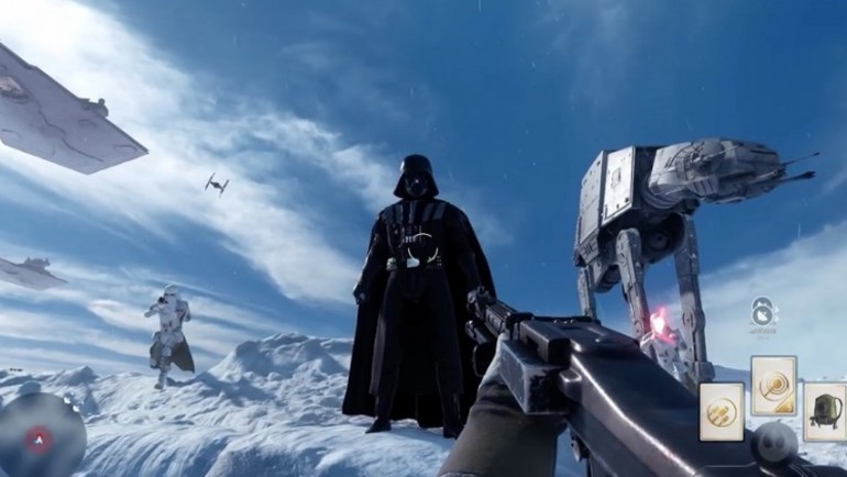 Far og søn i fantastisk Star Wars action - masser af Battlefront gameplay!