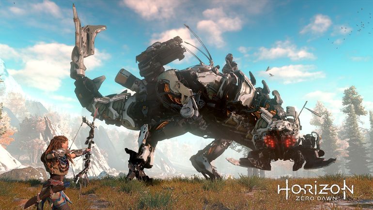 Horizon: Zero Dawn byder på smuk postapokalyptisk robot-dinosaurjagt