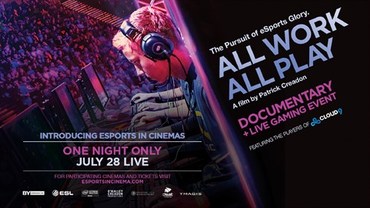 Se e-sport i biografen den 28. juli - Cloud 9-action & dokumentar