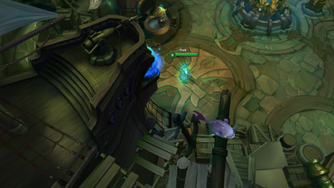 Howling Abyss bliver til Butcher's Bridge i Bilgewater