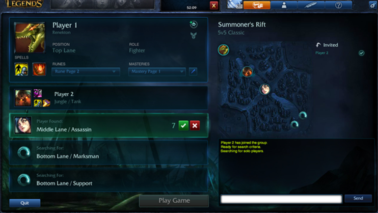 Team Building på vej til League of Legends