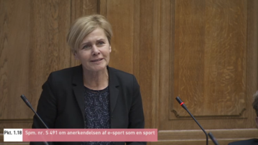 Folketinget debatterer esport