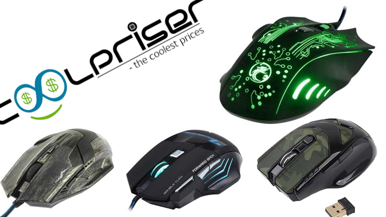 Gå ikke ned på udstyr - Find gamer mus og tastatur på Coolpriser.dk