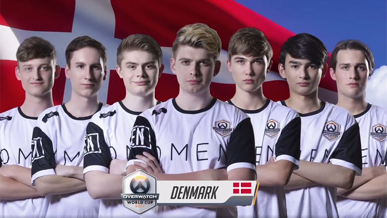 Team Danmarks Overwatch World Cup 2017 exit