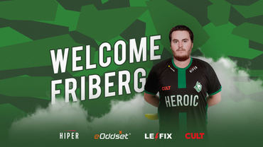 Friberg bliver fast del af Heroic