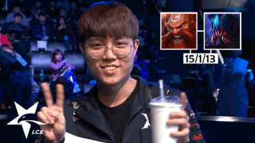 Kingzone rullede hen over DAMWON - jungler sluttede med en KDA på...