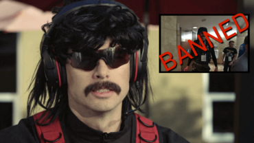 Dr Disrespect blev bannet efter hans første IRL stream!