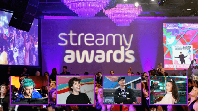 De nominerede til Streamy Awards 2019