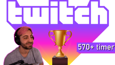 Ny Twitch rekord for flest timer streamet på én måned!