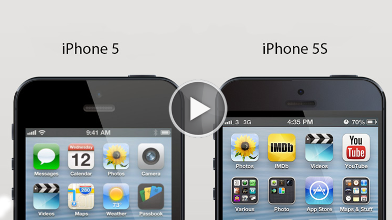 iPhone 5S annonceret med fingerlæser