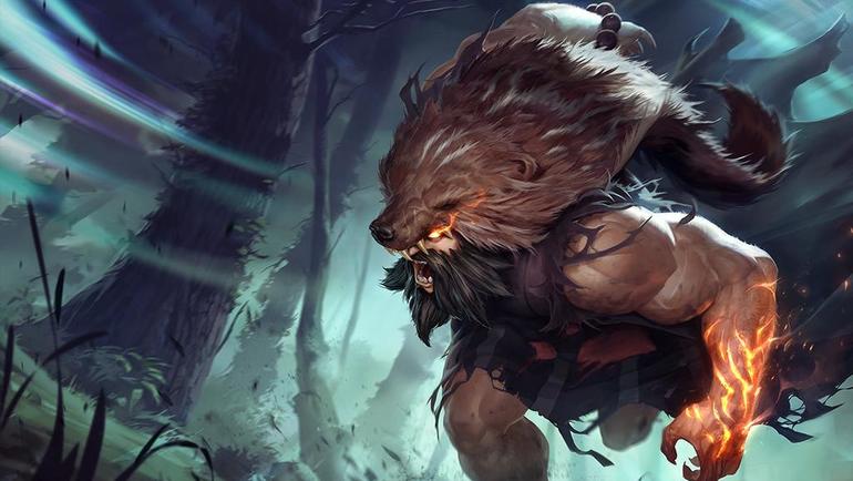 Fire nye splash arts: Singed, Udyr, Shaco og Rumble